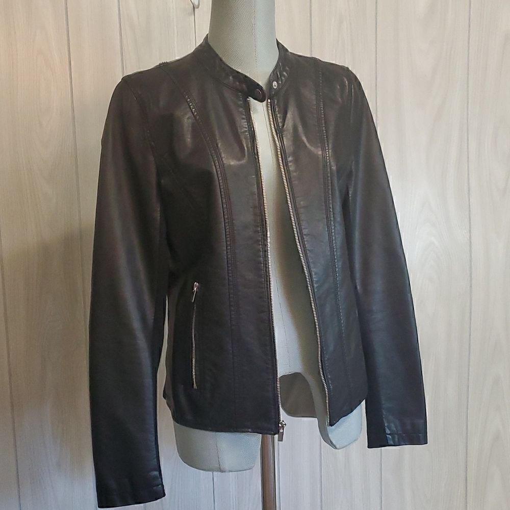 Kenneth Cole | Leather Jacket - Picture 6 of 9